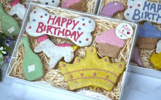 Dog Birthday Cookies