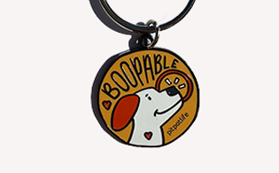 PitPat LIFE Enamel Keyring - Boopable